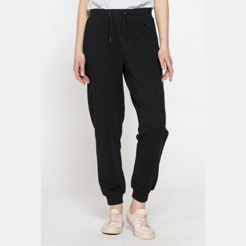 Pantaloni neri in french terry da donna Carrera Jeans, Brand, SKU c813000042, Immagine 0